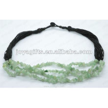 Green Aventurine Chip Gemstone Necklace